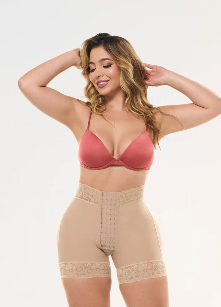 Faja Salome Short 614-B | Realce de Glúteos Invisible | Uso Diario