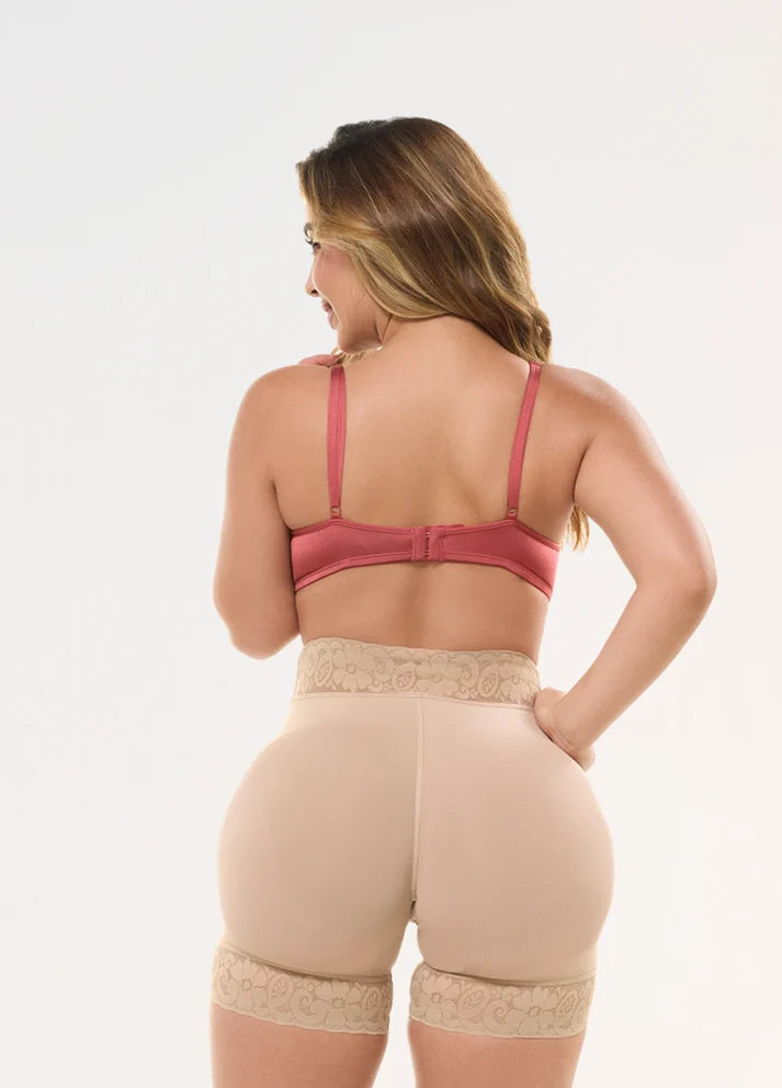 Faja Salome Short 614-B | Realce de Glúteos Invisible | Uso Diario