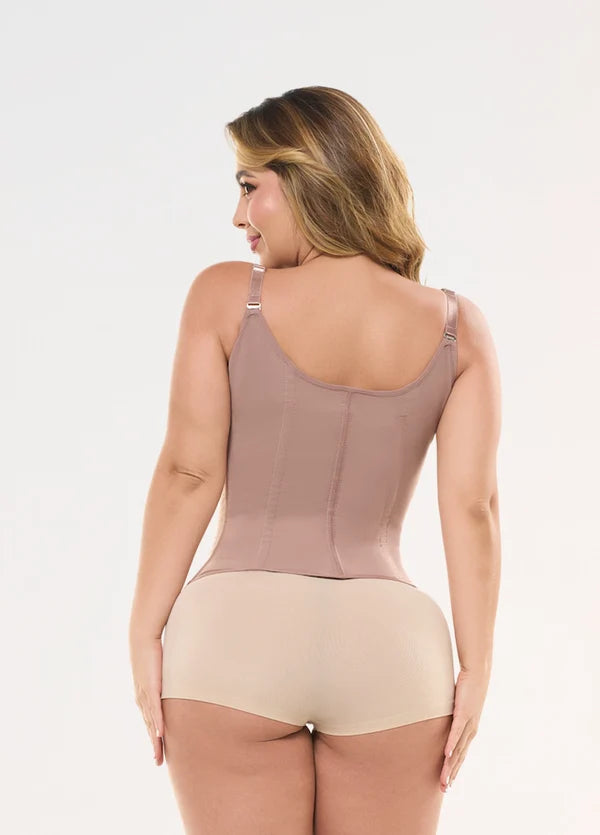 Chaleco Salome Faja 63136-CCB con Tiras Ajustables y Broches